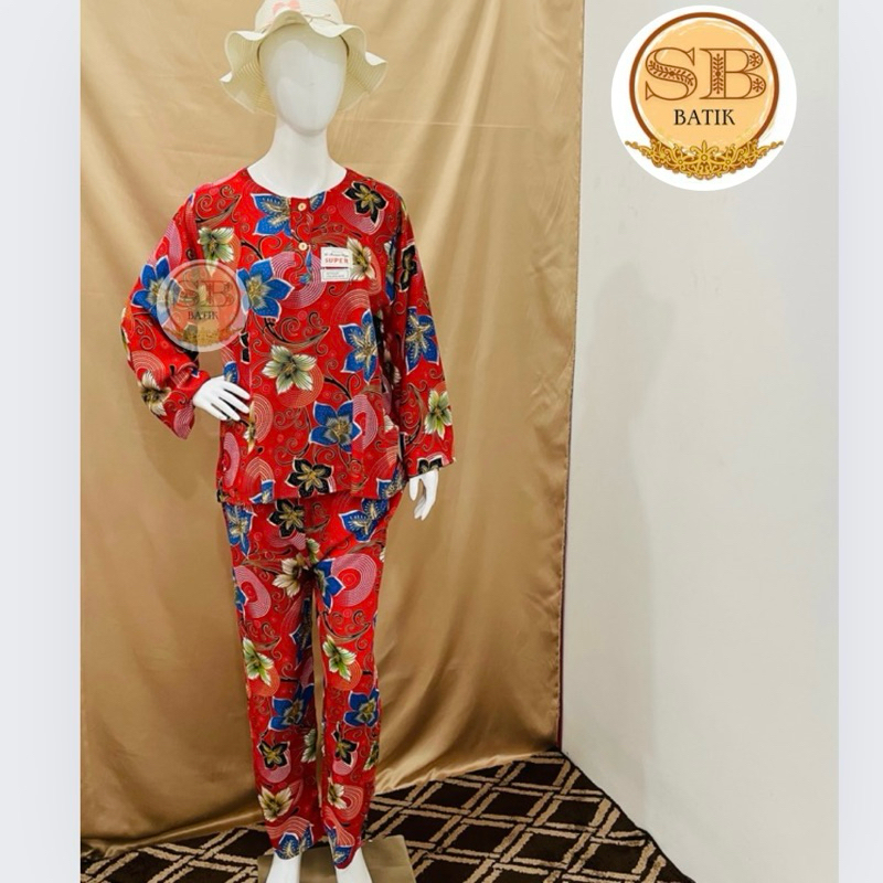 Kencana Ungu Setelan CP Celana Panjang + Baju Lengan Panjang