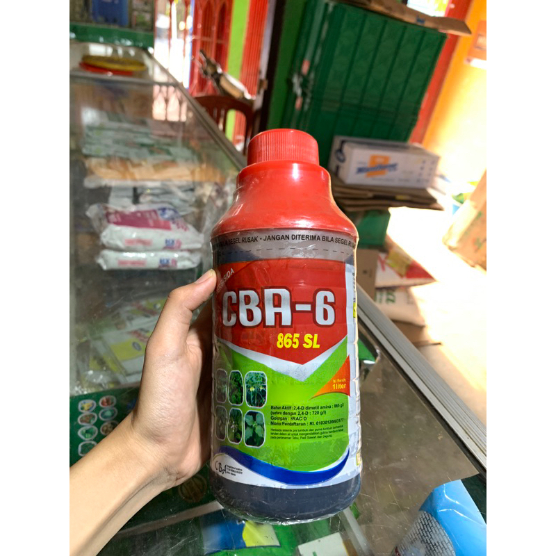 HERBISIDA CBA6 CBA 6 865SL SL 1L 1 LITER