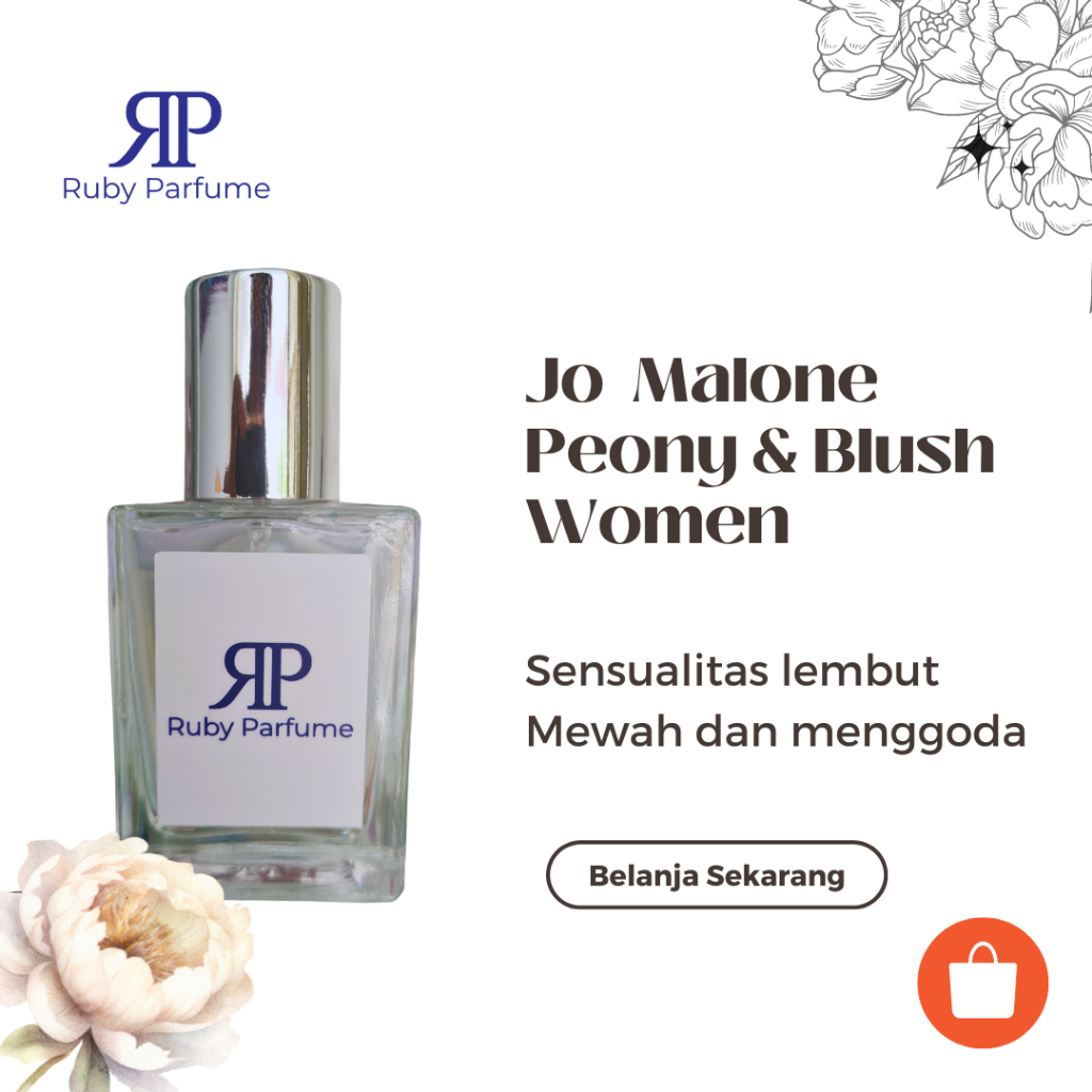 Parfum Inspired by Jo Malone Peony & Blush Women Premium Parfum 30ml