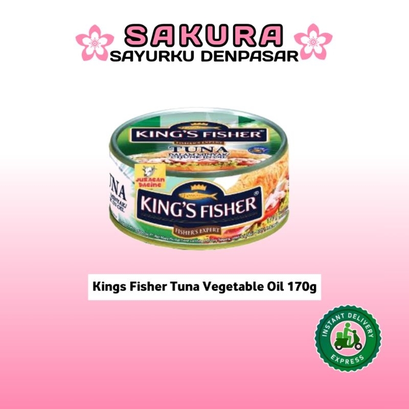 

Kings Fisher Tuna Vegetable Oil 170g - SAKURA