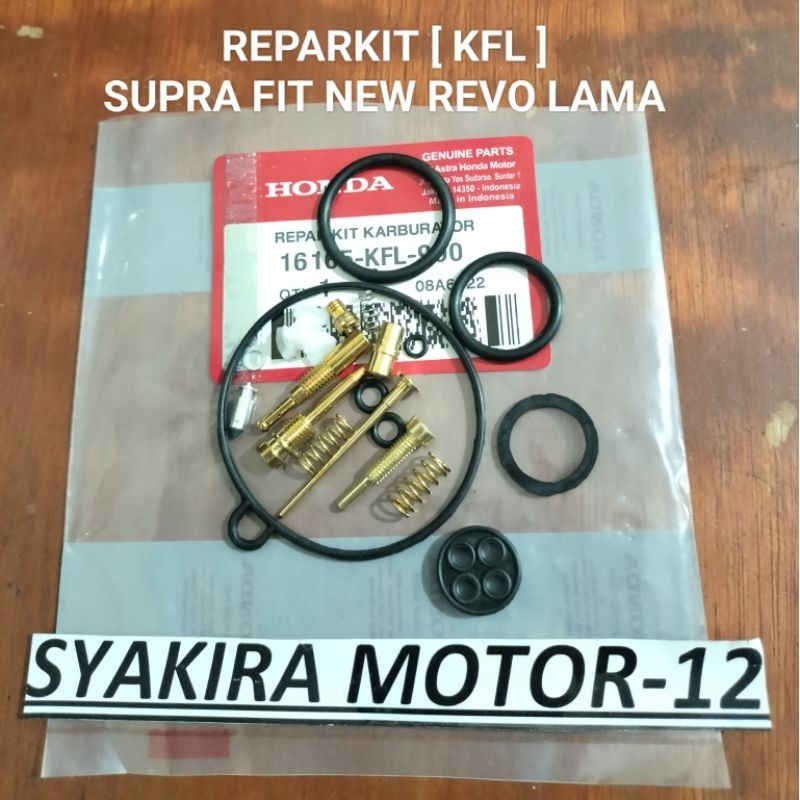 REPARKIT KARBU [ KFL ] SUPRA FIT NEW REVO LAMA REPAIRKIT KARBURATOR DALEMAN KARBU HIGH QUALITY