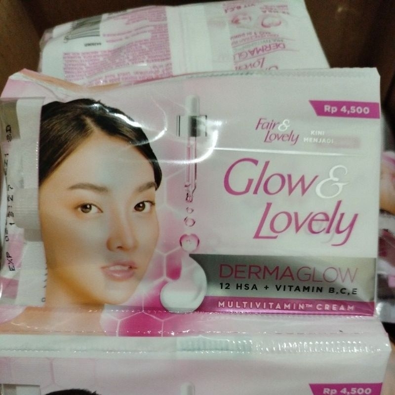 Glow & Lovely krim kemasan sachet 1pcs