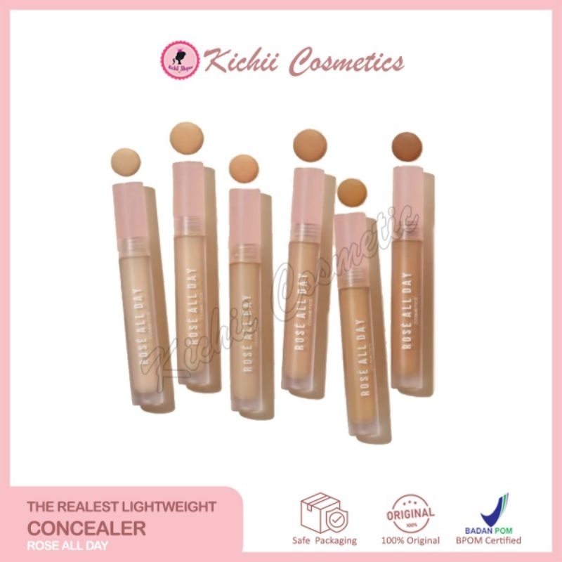ROSE ALL DAY The Realest Lightweight Concealer - concealer rose all day beige concelear rose all day