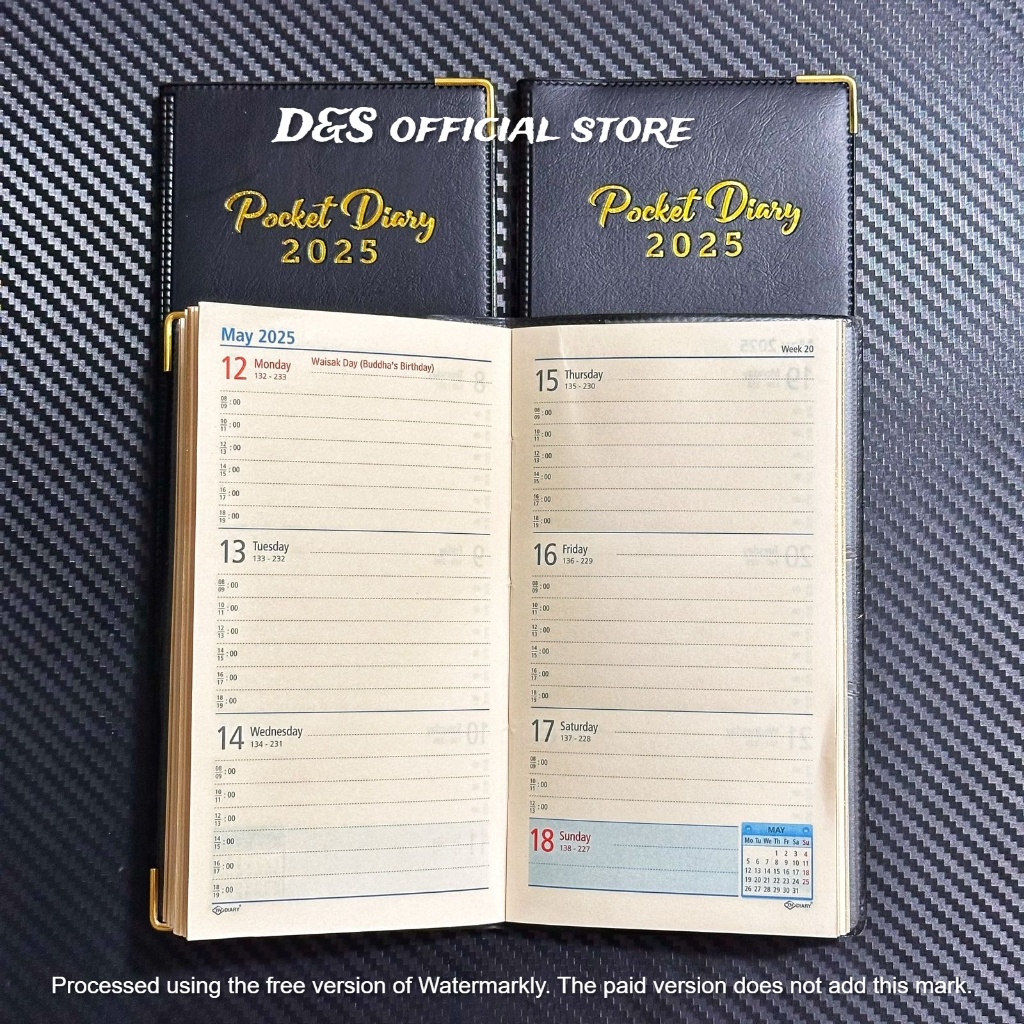 

AGENDA POCKET DIARY TAHUN 2025