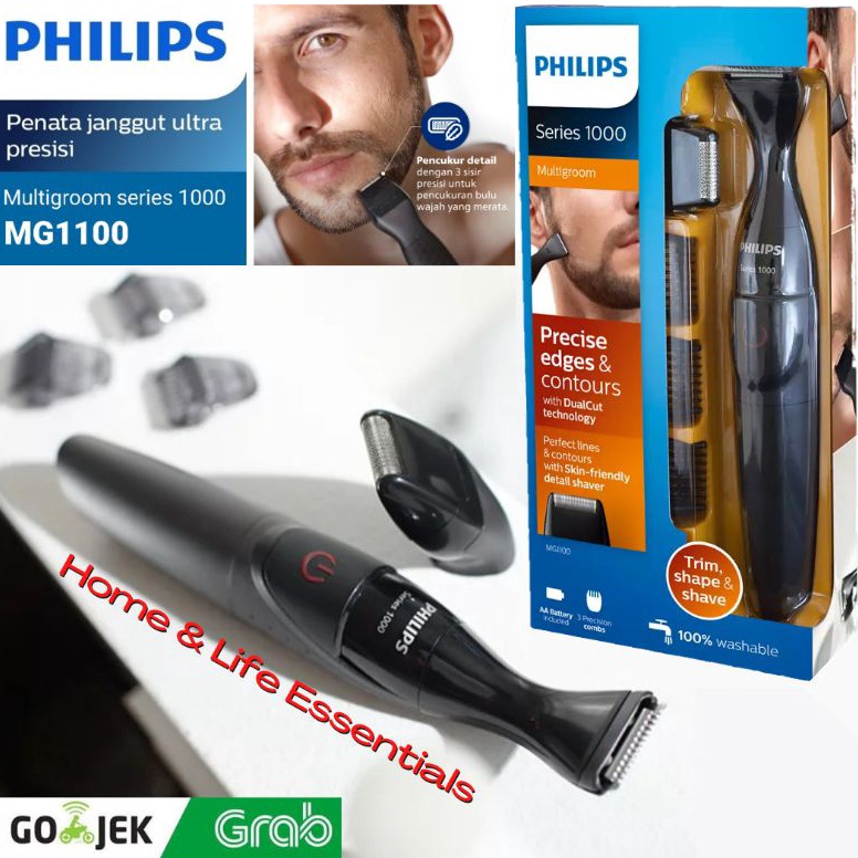 Top Produk Alat Cukur Philips MG11 Multigroom Alat Cukur Kumis Philips  Alat Cukur Jenggot Philips M