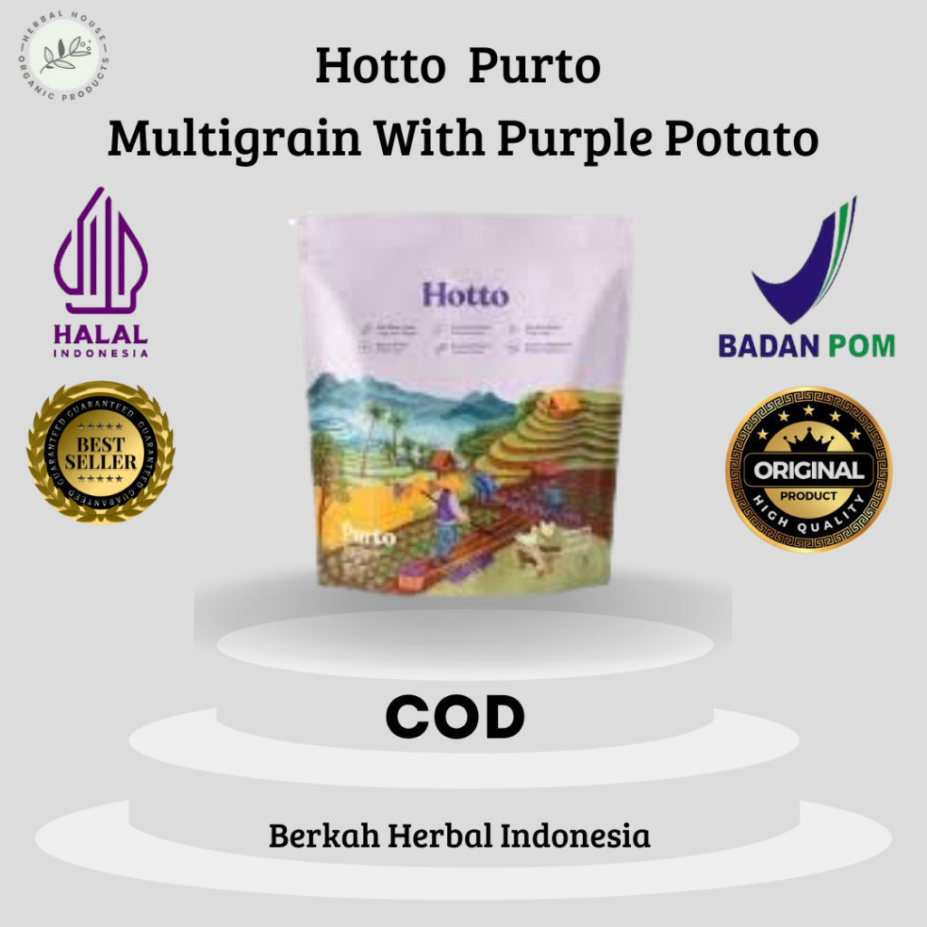 

Hotto Purto Multigrain with Purple Potato 1 Pouch - 16 Sachet