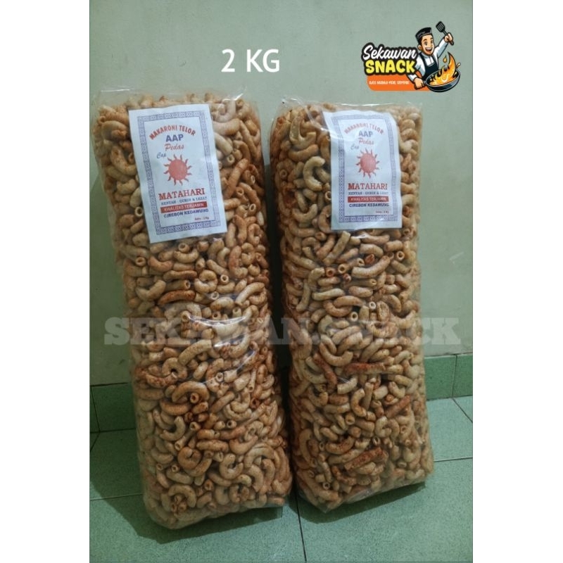 

Makaroni Telor Pedas Gurih|Cemilan Pedas Viral|Makaroni Kemasan 1bal 2Kg