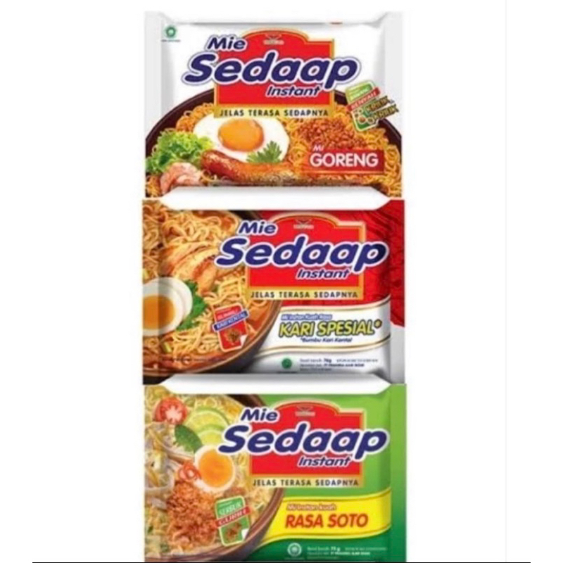 

Mie sedap goreng dan kuah