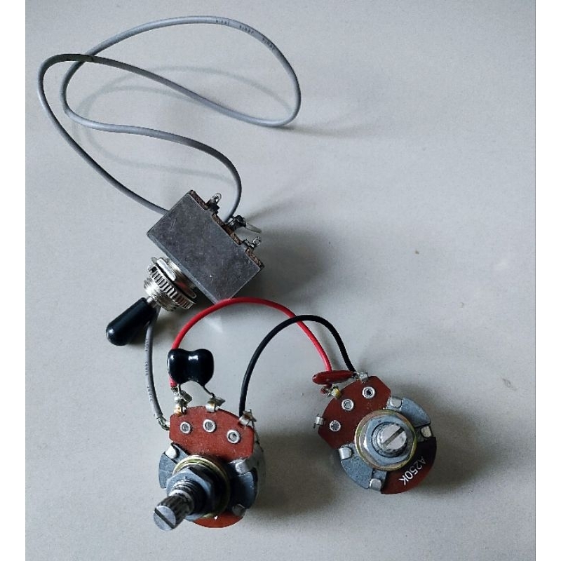 Wiring set EVH wolfgang standard alpha solid  shaft pots 3 way Toggle