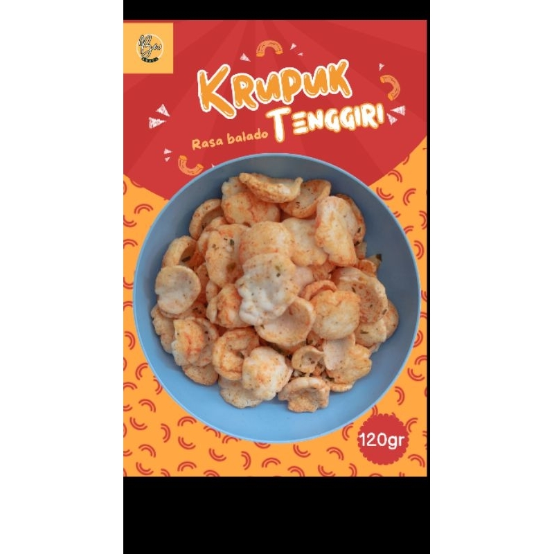 

Krupuk Ikan Tenggiri balado