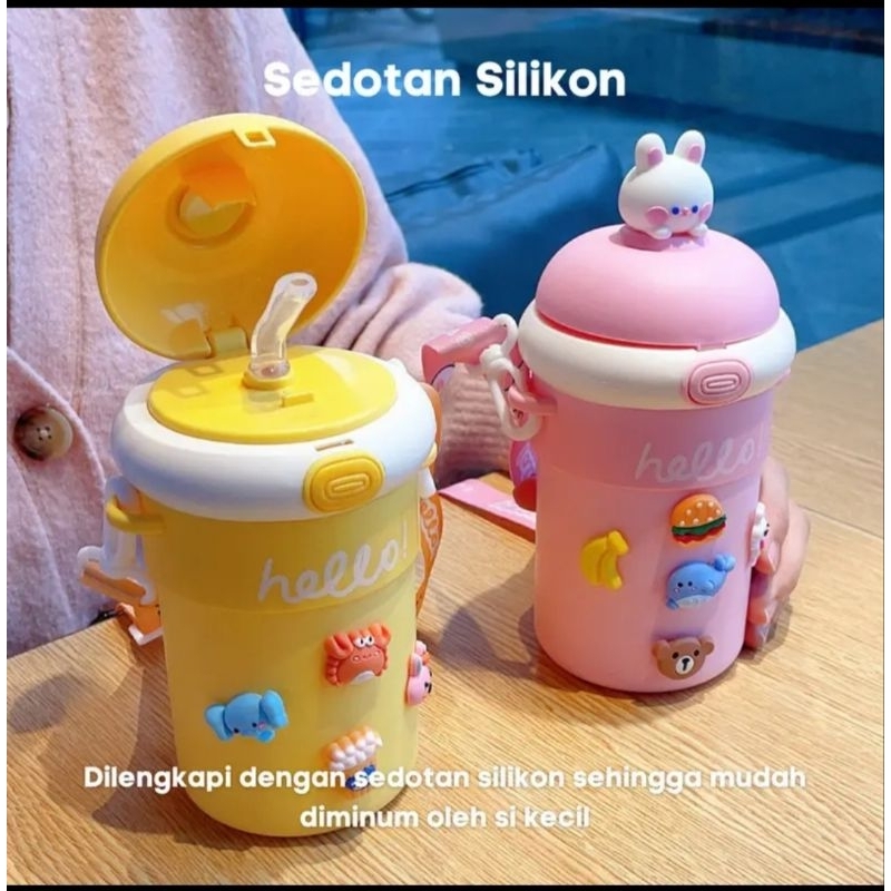 Botol Minum Tumbler Air panas / Dingin vacum flask nice