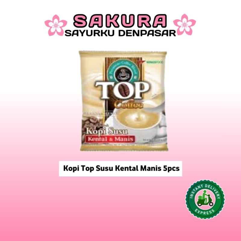

Kopi Top Susu Kental dan Manis 5pcs - SAKURA