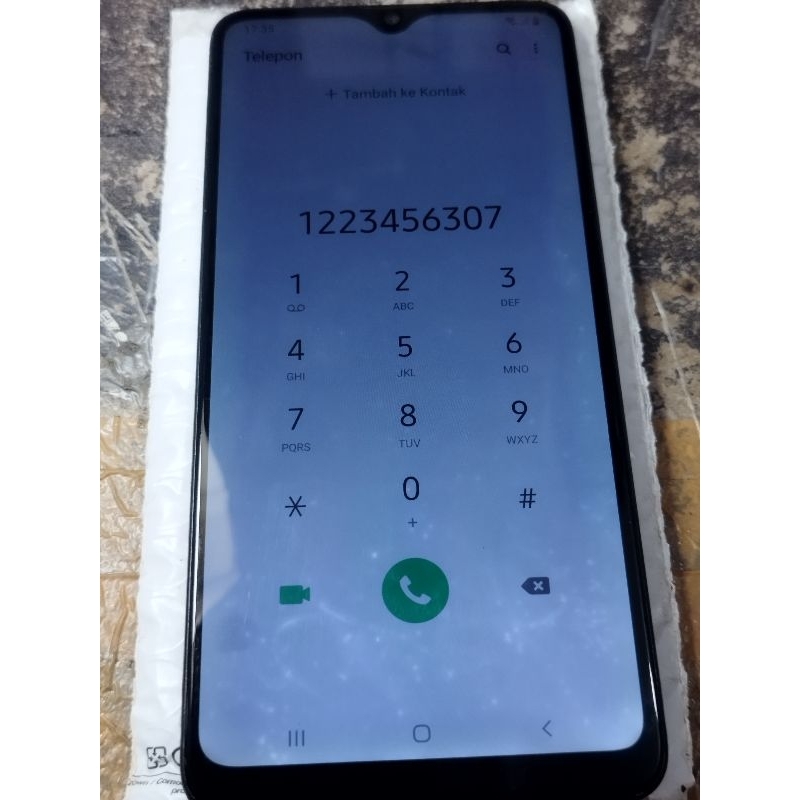 Lcd Samsung A20s (Minus bintik-bintik putih)