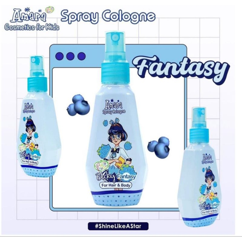Amara kids Spray Cologne Super Parfume Blue 100 ml