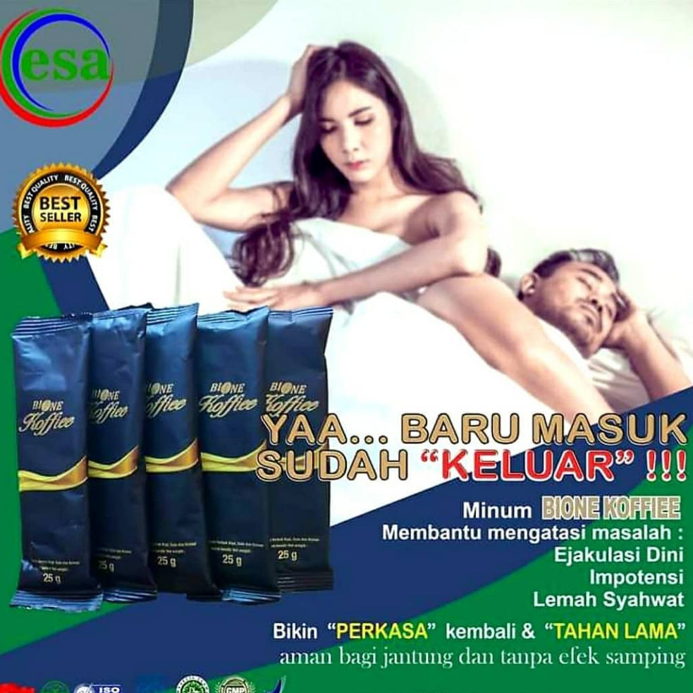 

ORIGINAL BIONE KOFFIEE 2 PACK ISI 22 SACHET || KOPI HERBAL SPECIAL UNTUK KESEHATAN STAMINA