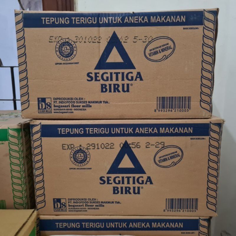 

Tepung Terigu Segitiga Biru 500g 1Dus