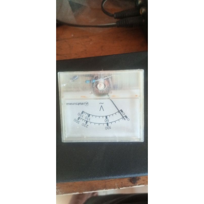 vu AC voltmeter AC analog 300vac