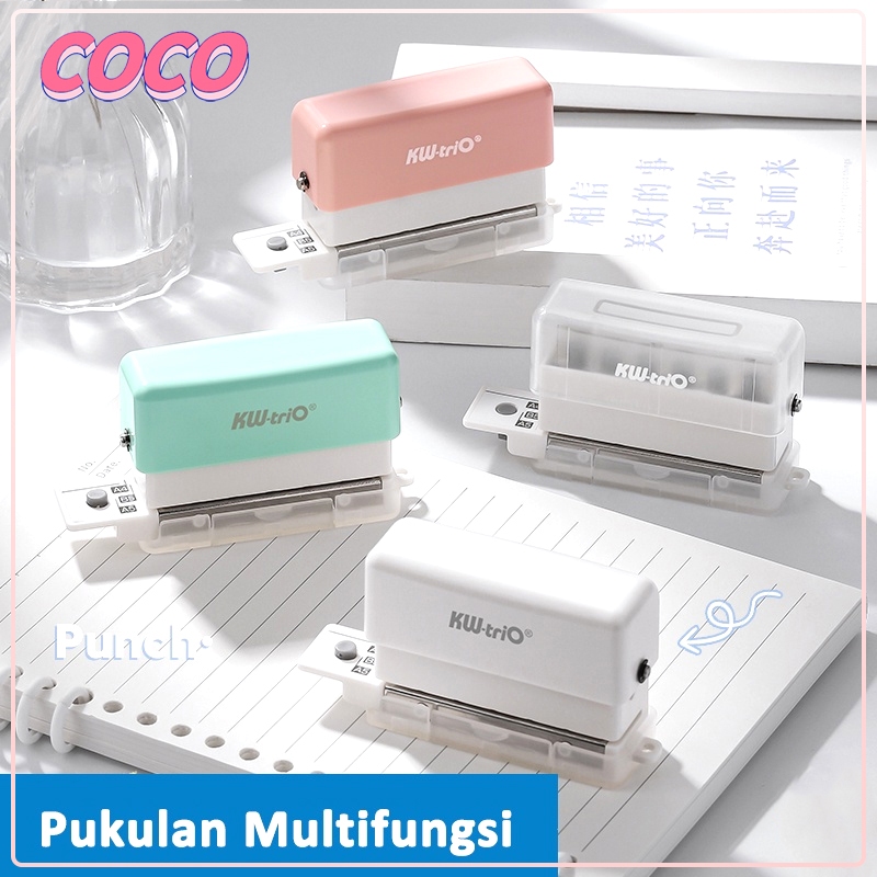 

Pelubang 6 lubang mini portabel A4 A5 B5 - coco_market