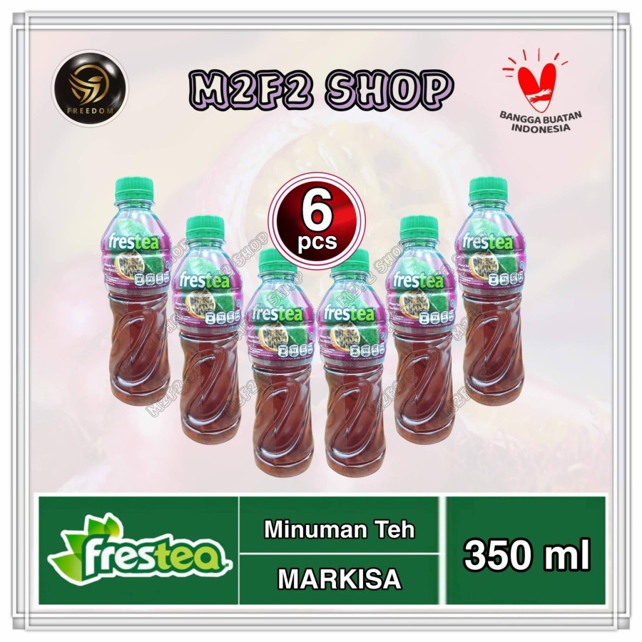 

Frestea Rasa Buah Markisa | Passion Fruit Botol Plastik Pet - 350 ml (Kemasan 6 Pcs)