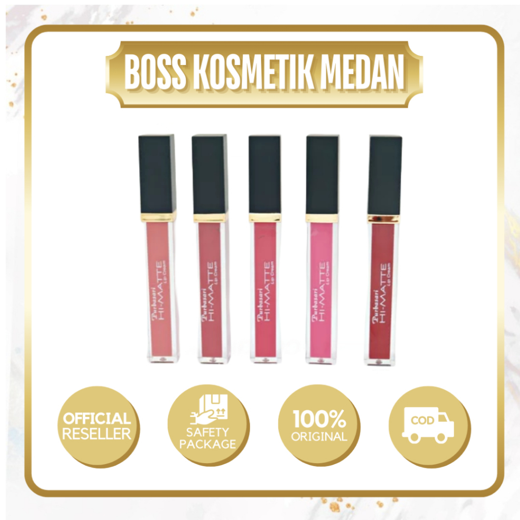 PURBASARI MATTE LIP CREAM // LIPCREAM PURBASARI // PURBASARI Hi - Matte Lipcream