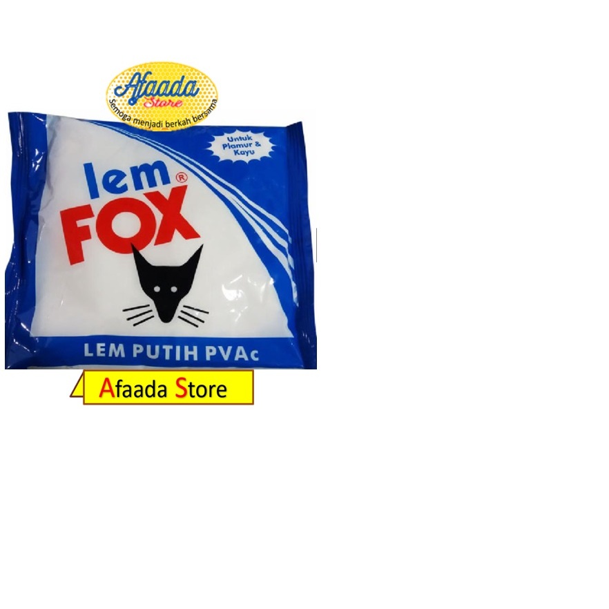 

LEM FOX PVAc BIRU 350 gr LEM FOX BIRU ORIGINAL