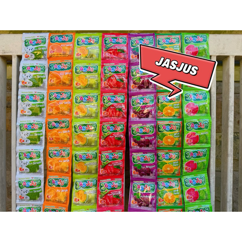 Jasjus Minuman Rasa 1 renteng isi 10pcs ( Renteng )