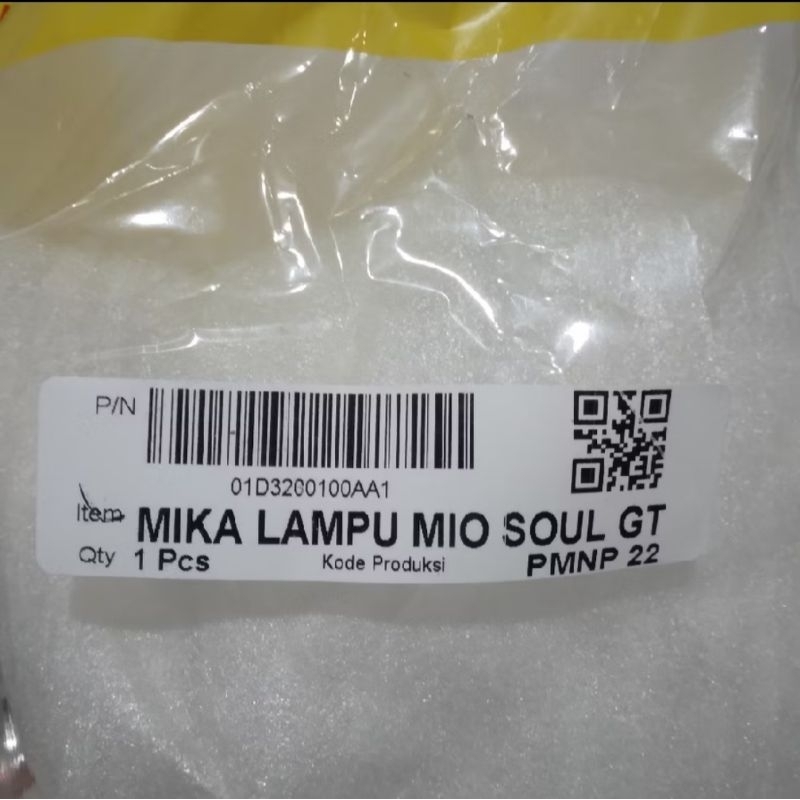 MIKA LAMPU MIO SOUL GT