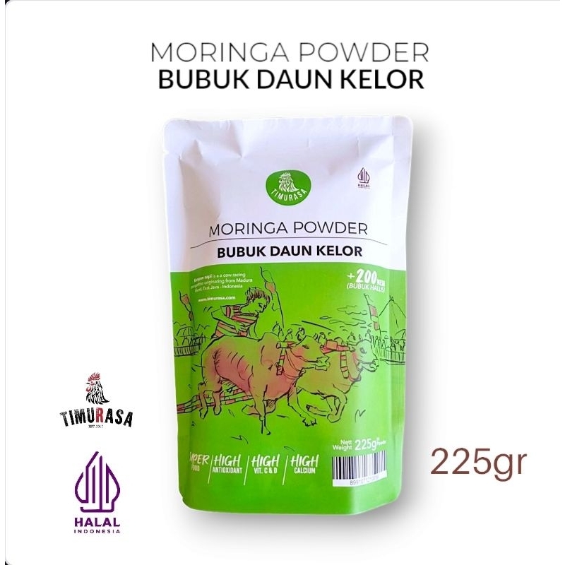 

Moringa Powder 60gr Timurasa Daun Kelor Bubuk