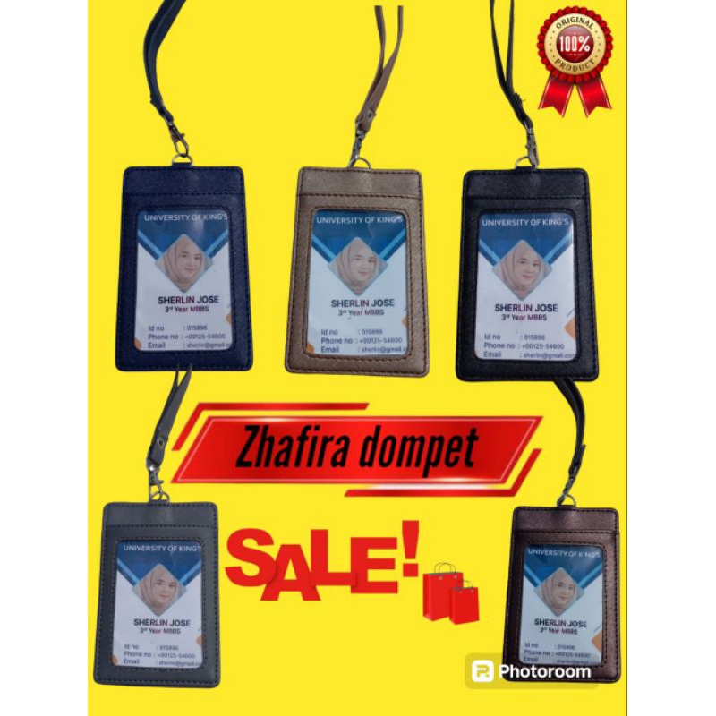 

ID CARD HOLDER/NAME TAG/GANTUNGAN ID CARD