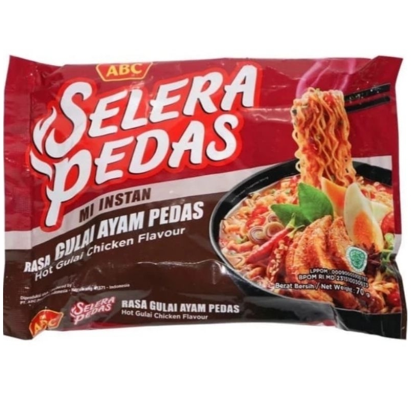 

ABC RASA GULAI AYAM PEDAS 70 GR