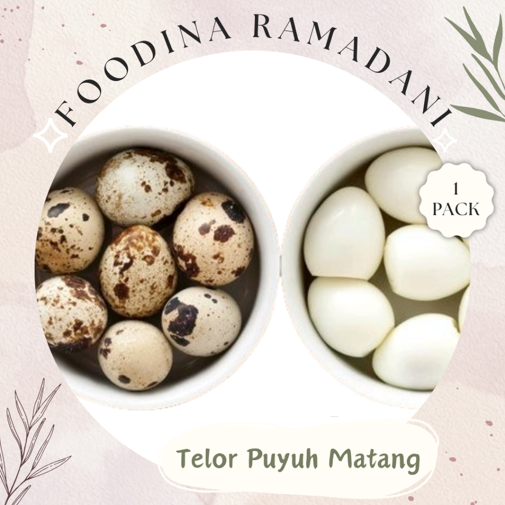 

TELOR PUYUH Matang - Quail Eggs Fresh [ Isi 9 Pcs ] Harga Per PACK