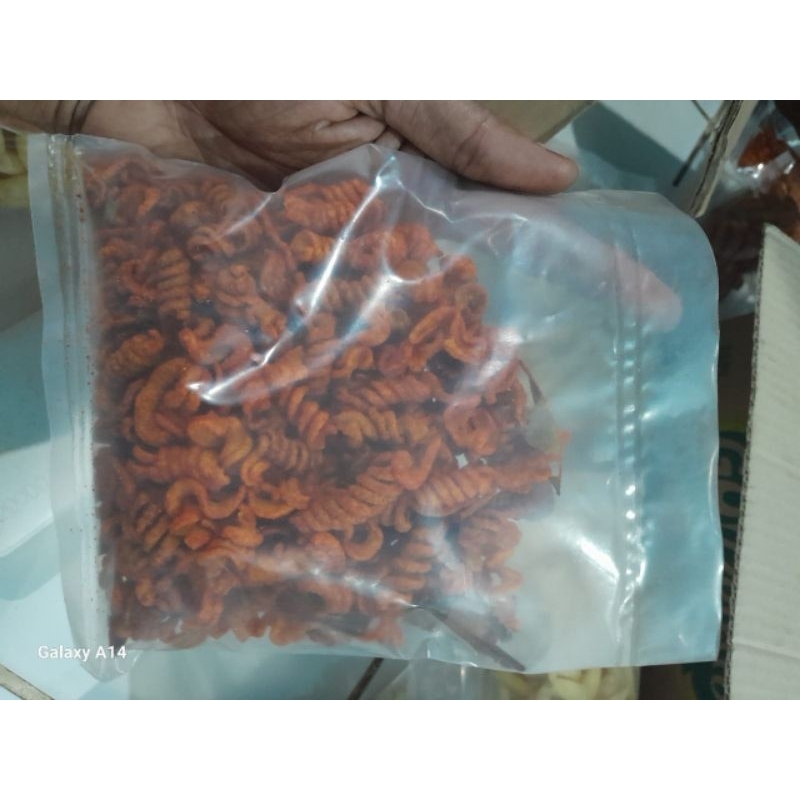 

MAKARONI BANTET SEPIRAL 125GR PEDAS DAUN JERUK