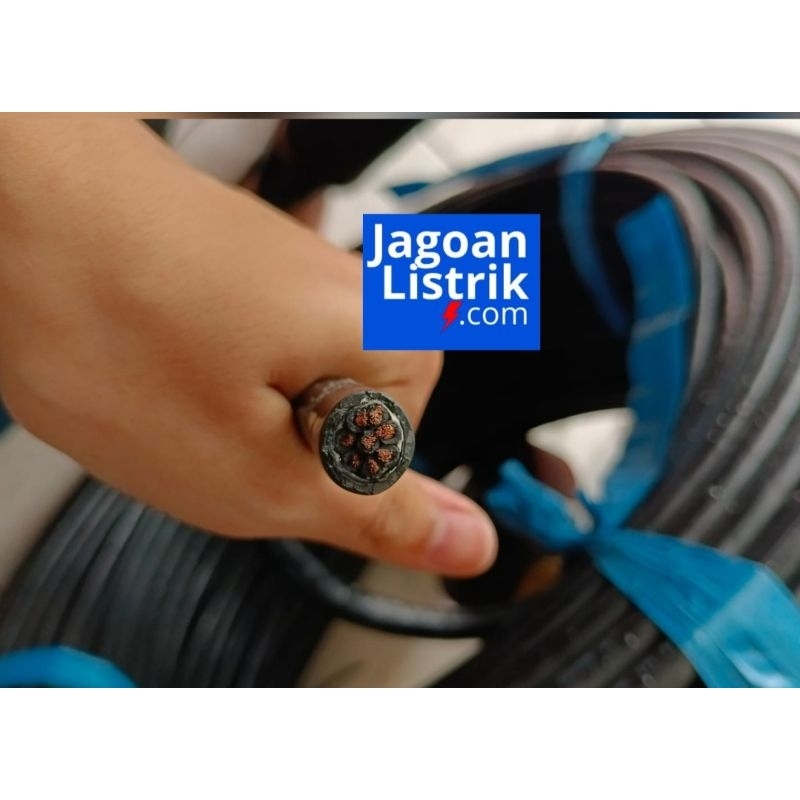 Supreme Kabel Listrik Hitam Serabut NYYHY 8x1.5 mm2 ( Ecer ) NYYHY 8 x 1.5 mm2 SUPREME
