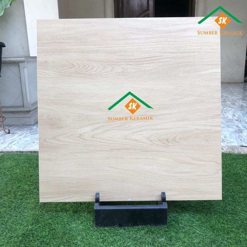 Granit lantai 80x80 Palermo cream/Wood