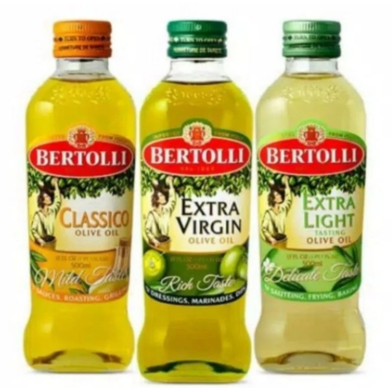 

Bertolli Olive Oil 500ml / Minyak Zaitun Bertolli