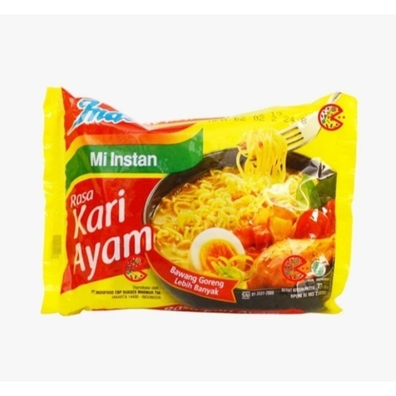 

INDOMIE KARI AYAM 72 GR