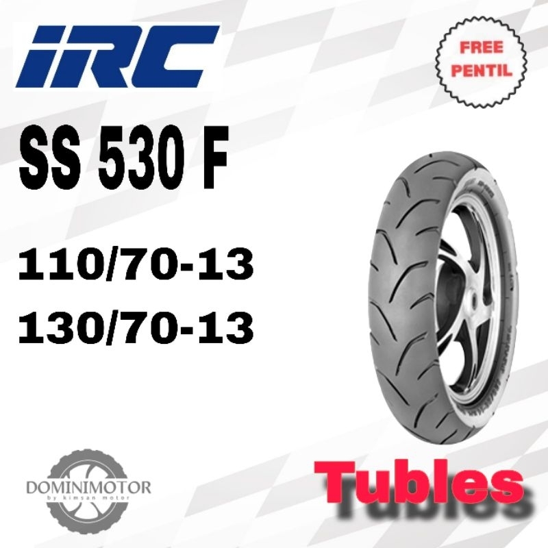 Ban NMAX IRC SS 570f SS560R 110/70-13 130/70-13 Ring 13 Tubeless Ban NMAX Sepasang