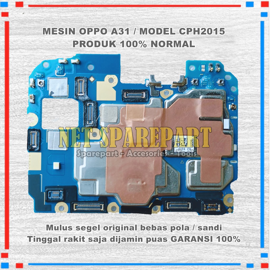 MESIN OPPO A31 / MODEL CPH2015 NORMAL SEGEL ORIGINAL TESTED