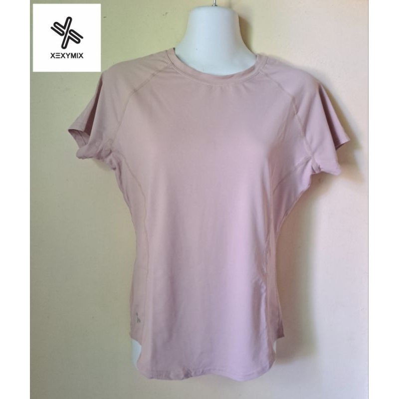 [PRELOVED/THRIFT] XEXYMIX KAOS T-SHIRT ATASAN SPORT OLAHRAGA WANITA WARNA COKSU