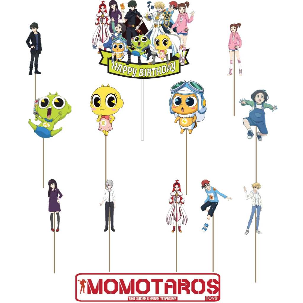 Topper cake Shinbi the haunted house set