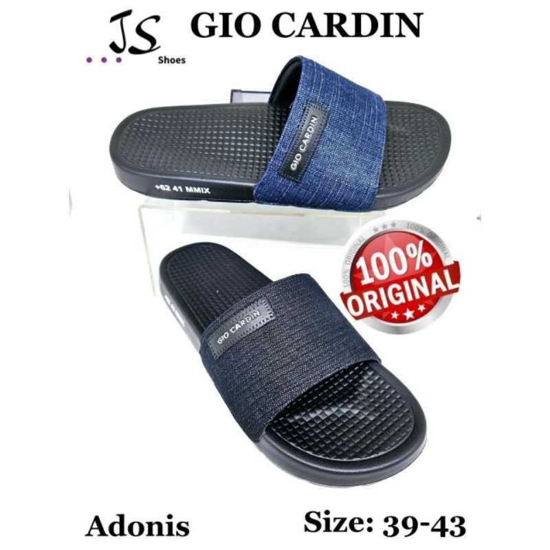 GIO CARDIN ADONIS - SANDAL FLIP FLOP PRIA DEWASA MERK GIO CARDIN ORIGINAL