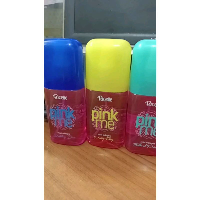 Pucelle Pink Me 120ml biru kuning hijau