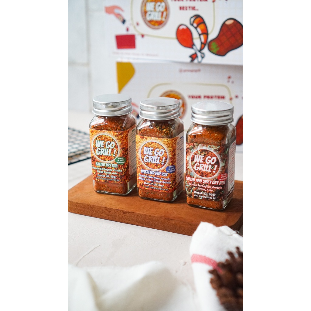 

WeGoGrill - Bundling 3 varian