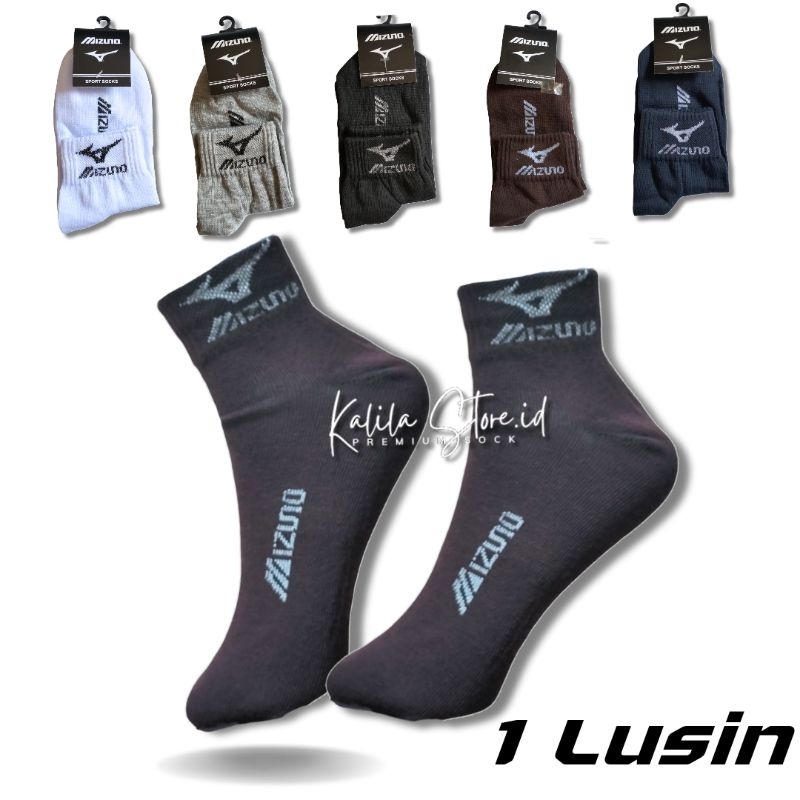 Kaos Kaki Pendek Pria Mizuno 1 lusin