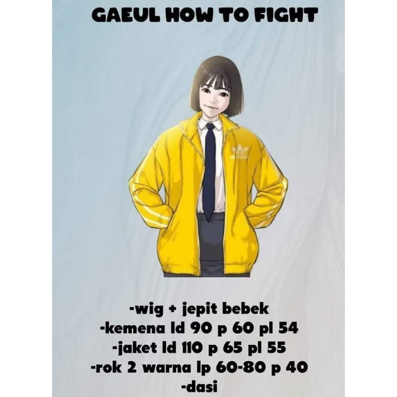 Gaeul Costume cosplay wig cosplay