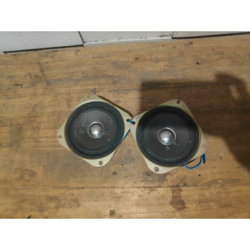 Speaker Vocal Aiwa 4 Inch Double Magnet Bekas Compo