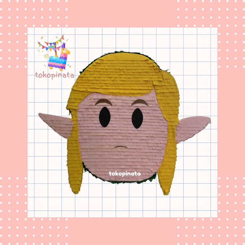 Pinata Zelda / Pinata Karakter Princess Zelda / Pinata Princess Zelda / Pinata The Legend Of Zelda