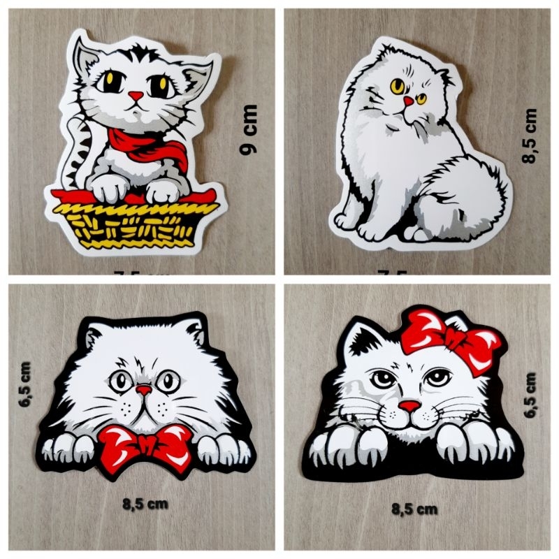 

STIKER GRAFTAC KUCING ukuran kecil