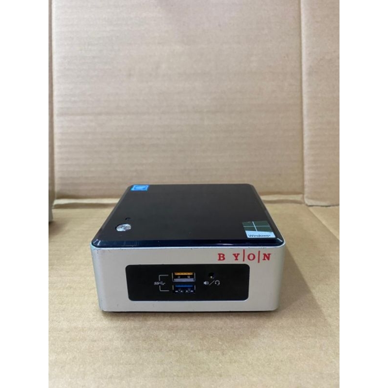 Pc cpu mini intel nuc5cpyh byon Celeron N3050 ram 4gb hardisk ssd 128gb tinggal pakai no minus