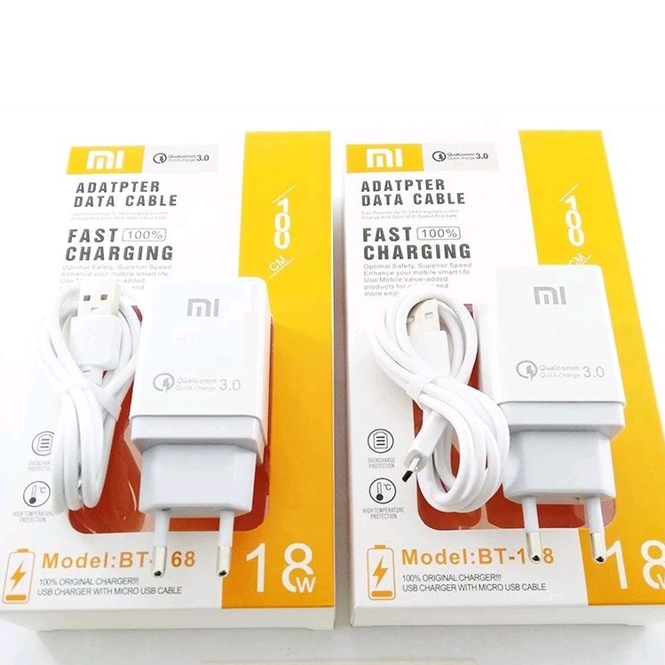 CHARGER FOR XIAOMI BT-168 WHITE FAST CHARGING